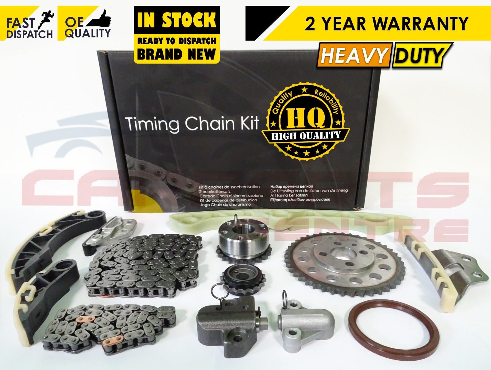 FOR MAZDA 3 6 CX7 2.2 DIESEL TIMING OIL PUMP CHAIN KIT TENSIONER