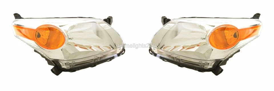 SCION XD 2008-2012 2009 2010 2011 RIGHT LEFT HEADLIGHTS HEAD LAMPS LIGHTS PAIR Foto 2 de 4