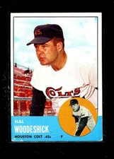 1963 TOPPS #517 HAL WOODESHICK COLTS EX E08906