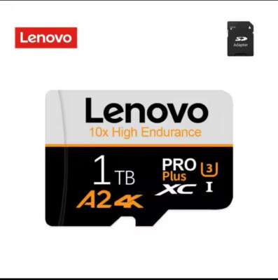 Lenovo High Speed Memory Card 1TB Class 10 Micro TF SD Card 1TB