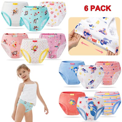 C&C Kids Mädchen Slips 6er Pack - Weiche Baumwolle Für Täglichen Komfort!