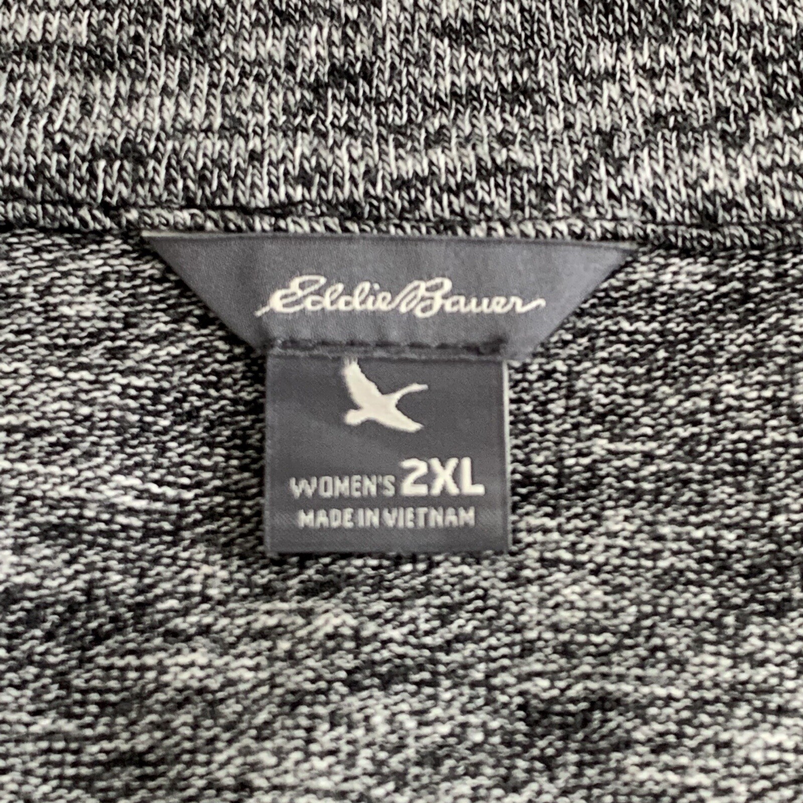 Cardigan Sweater Women's 2XL Gray Snaps 