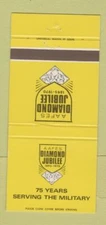 Matchbook Cover - AAFES Diamond Jubilee 1970 Military 30 Strike