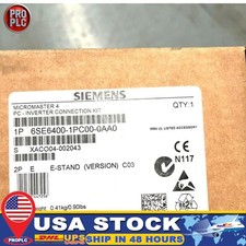 New Siemens 6SE6400-1PC00-0AA0 MICROMASTER 4  Connection Kit 6SE6 400-1PC00-0AA0