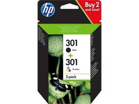 Hp 301 Tintenpatrone Schwarz/Cyan/Magenta/Gelb (N9J72AE)