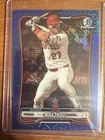 2026 Bowman Baseball Mike Trout Blue Mojo Refractor /150