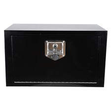Heavy Duty Black Steel Underbody Truck Tool Box 24x12x14 Lock Keys Rv Trailer Heavy Duty Black Steel Underbody Truck Tool Box 24x12x14 Lock Keys Rv Trailer