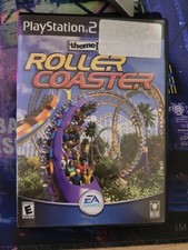 Theme Park Roller Coaster (Sony PlayStation 2, 2000) - FAST SHIP! Reg Card!