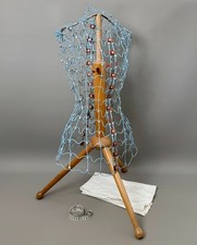 Vintage 1960s/70s Asjustoform Dressmaking Model Adjustable Wire Dummy Size-A VGC