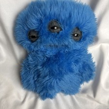 Fuggler Annoyed Alien Blue Spin Master Retired HTF Plush Stuffed Animal Rare 
