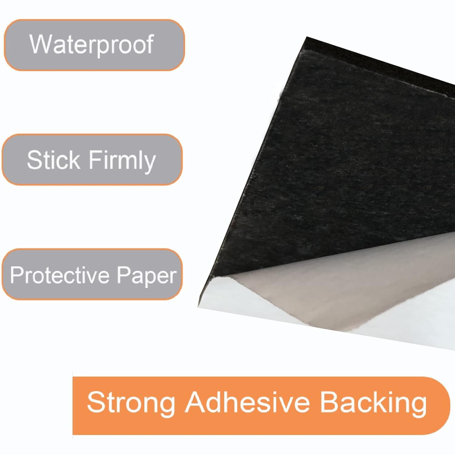 Rubber Adhesive Pads, 4 Pcs Closed Cell Foam Sheet Neoprene High Density Foam an