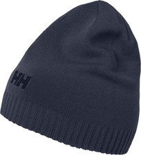 Helly Hansen Unisex Brand Beanie One Size, Navy 