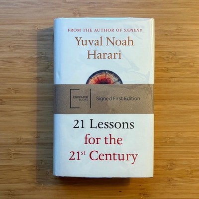 21 Lessons for the 21st Century | Signed by Yuval Noah Harari | First Edition UK
