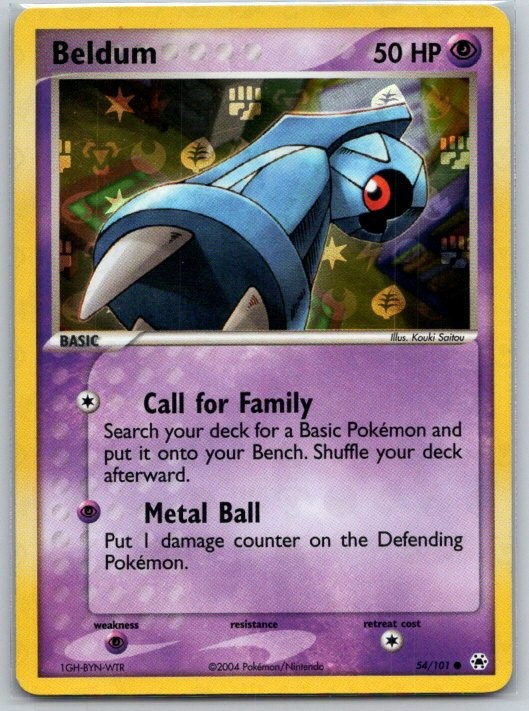 Beldum - 54/101 Hidden Legends NM