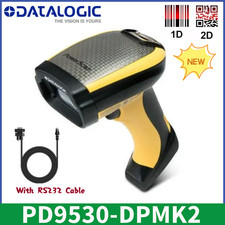 Image of Datalogic PowerScan PD9530-DPM Handheld 1D 2D Imager Barcode Scanner RS232 Cable