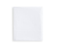 Luxury Cotton Percale Fitted Sheet King White
