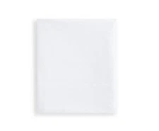 Luxury Cotton Percale Fitted Sheet King White