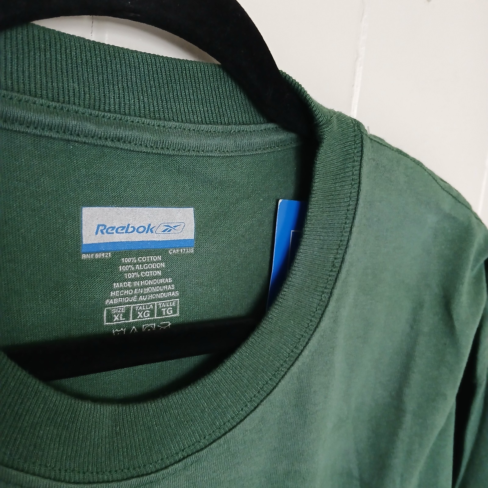 Deadstock New VTG Green Bay Packers Reebok NFL T-Shirt Men's XL Green Cotton SS thumbnail 10