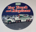 Vintage Hess, Gas Station Airplane Pin Back Button — photo 1