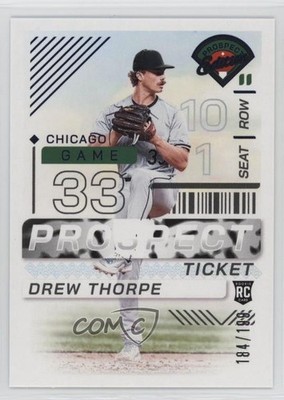 2024 Panini Prospect Edition Blue 184/199 Drew Thorpe #174 0n64