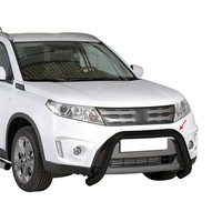 FrontbüGel FrontschutzbüGel FüR Suzuki Vitara 2015-2018 ø76Mm Stahl Schwarz