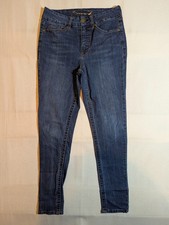 Seven7 Jeans Women's 10 Tummyless High Rise Skinny Leg Stretch Denim Blue