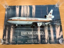DAS Air Cargo Uganda to 2007 poster McDonnell Douglas DC-10 30F 59x42cm
