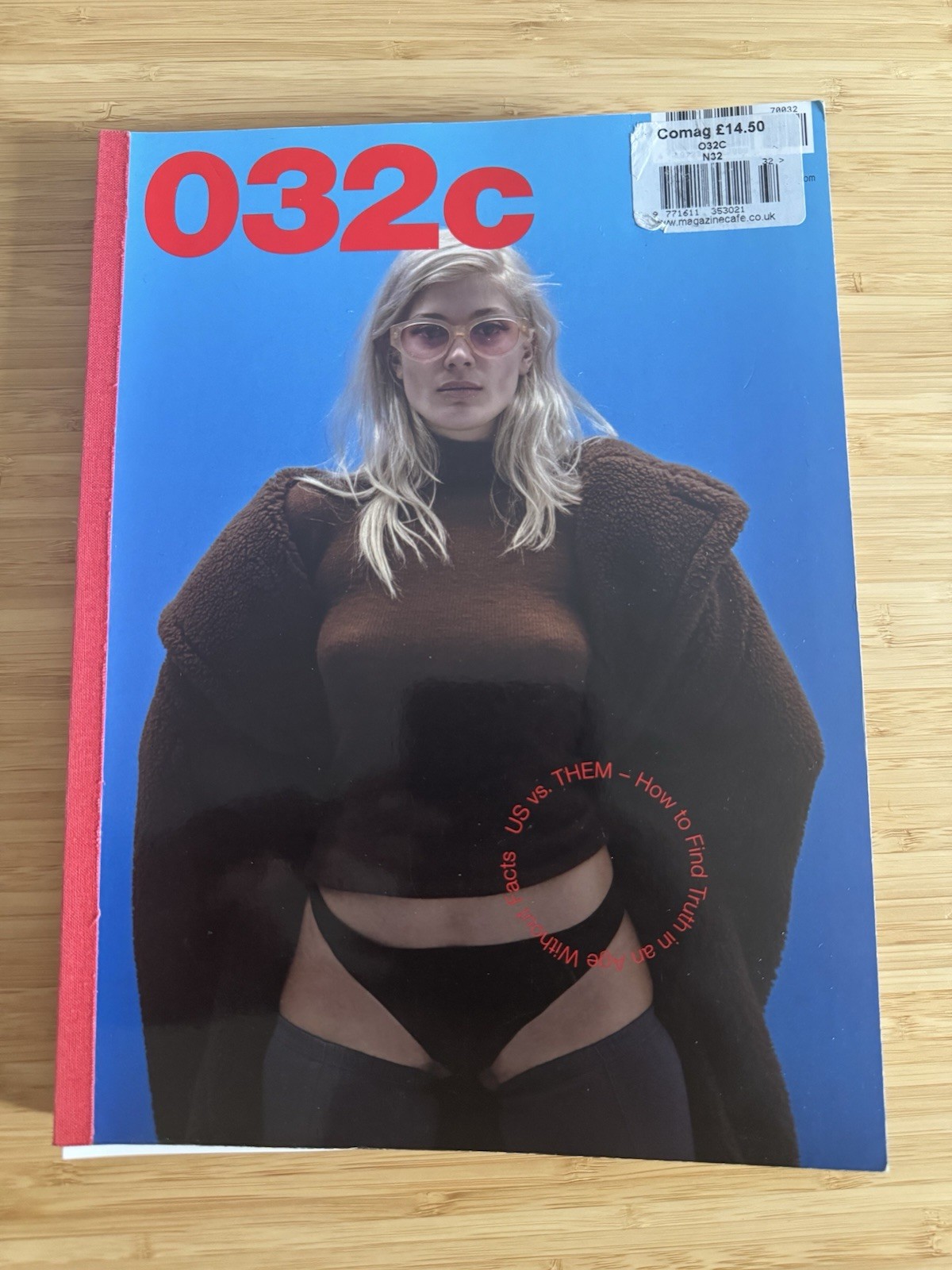 032c Magazine Issue 32 Larissa Hoffman Virgil Abloh Bella Hadid w/ Iron Transfer