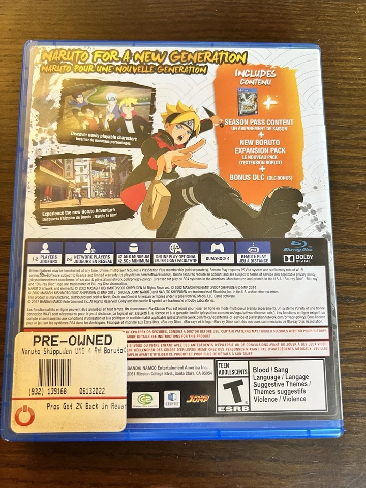 火影忍者 Shippuden: Ultimate Ninja Storm 4 - Road to Boruto - 索尼 PlayStation 4 — 第 2/4 张图片