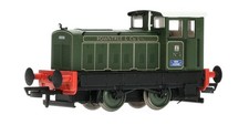 R3895 Hornby OO Gauge Ruston 88Ds 4Wdm Diesel Shunter - DCC (Pre-Owned)