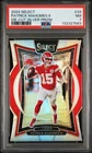 Patrick Mahomes II 2024 Select #33 PSA 7 Diecut Silver Prizm Chiefs