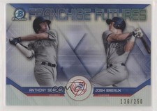 2018 Bowman Draft Franchise Futures Refractor Anthony Seigler Josh Breaux 6u5
