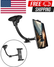 360  Universal Car Windshield Holder Desktop Mount For Cellphone Tablet iPad GPS
