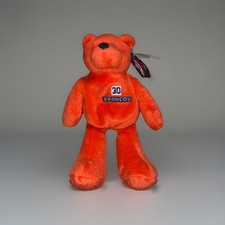 1998 Limited Treasures Pro Bears Terrell Davis 30 Denver Broncos Orange