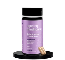 MINDHONEY | SYNC 60 Count Premium Adaptogenic Nootropic Supplement
