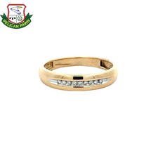 Diamond Wedding Band .045 CTW 14K Yellow Gold PSH033894 