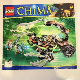 LEGO LEGENDS OF CHIMA: Scorm's Scorpion Stinger (70132) Cdn Seller - See Details