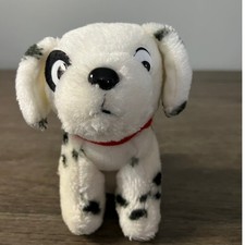 Disney 101 Dalmatians Puppy Plush Vintage Walt Disney Productions Spotted Dog
