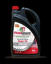 Penngrade 71440 Synthetic Blend High Performance Motor Oil SAE 10W40 5 Quart Jug