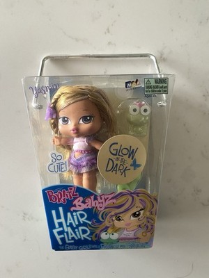 Bratz Babyz Hair Flair ''Glow In The Dark'' Yasmin Puppe Neu in OVP!