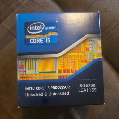 Intel Core i5-3570 3.4 GHz LGA 1155 5 GT/s Desktop CPU Processor SR0T7