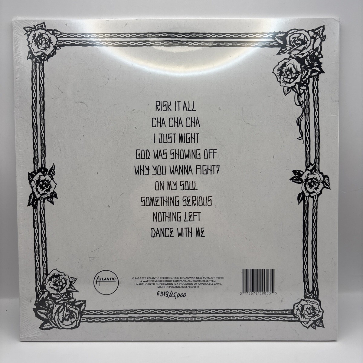 THE ROMANTIC | Bruno Mars | First Pressing Edition Vinyl (Numbered