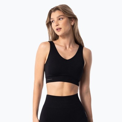 Carpatree Simply Seamless Training Sport BH Damen Schwarz Bra Gr. L 40