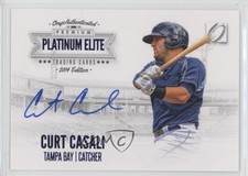 2014 Onyx Platinum Elite Blue Auto 16/200 Curt Casali #PE-CC Auto 0af