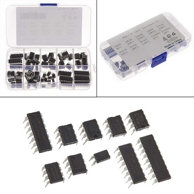 85pcs IC-Chips Integrierter Schaltungschip 10 Typen für die