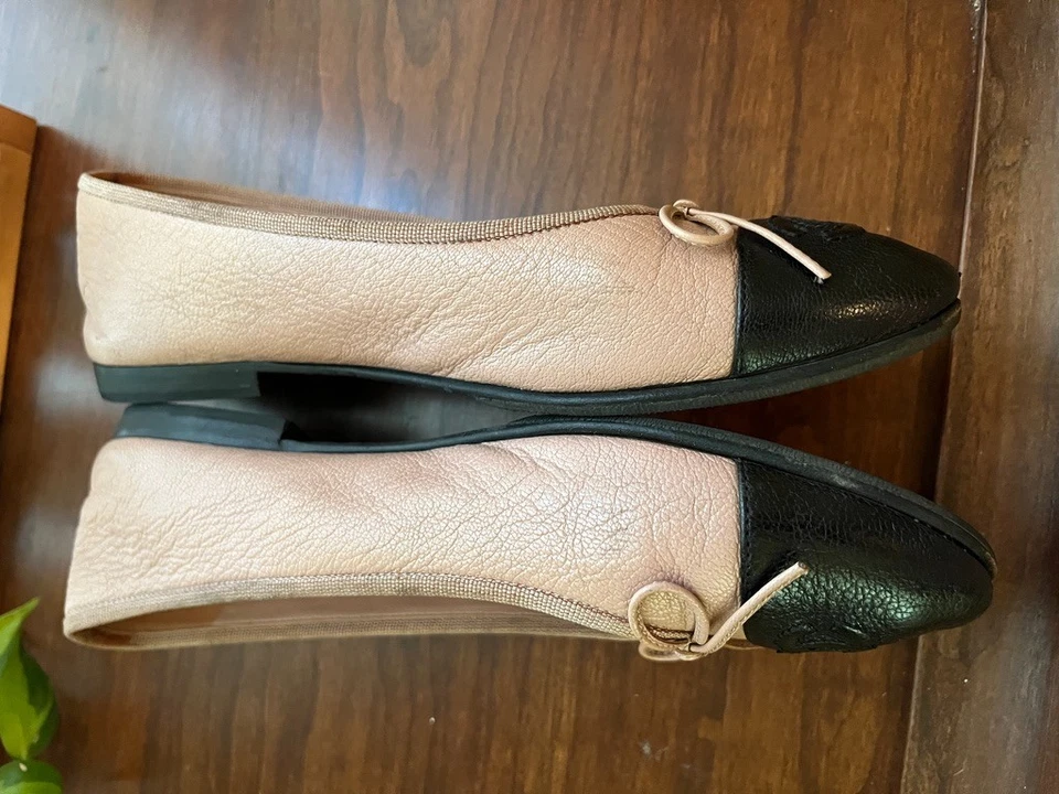 Chanel dusty rose pink size 37 ballet flats - Image 4 of 4