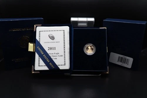 American Gold Eagle Proof 1/10 oz $5 - Coin in OGP 2011