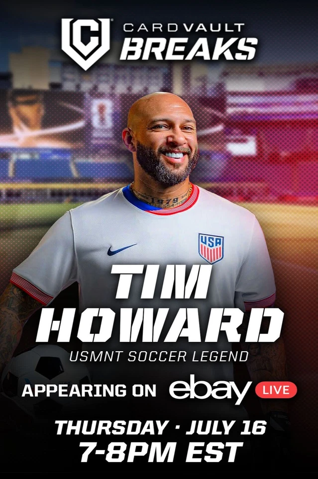 WORLD CUP BREAKS LIVE WITH TIM HOWARD