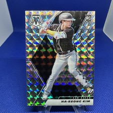 2021 Panini Mosaic RV-58 Ha-Seong Kim Rookie Variation CHOICE PRIZM