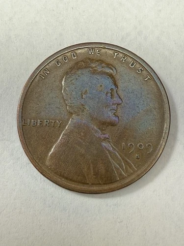 1909-S VDB LINCOLN CENT-GRADES VF+ (KEY DATE FOR THE SET) "THE KING" OF LINCOLNS